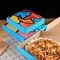 CMYK 물결 모양 포장 상자 12 인치 마분지 재사용할 수 있는 피자 상자