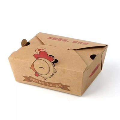 처분할 수 있는 종이상자 매트 박판 Kraft 거품 식품 포장을 나릅니다