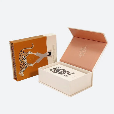 커스텀 로고 타로 카드 마그넷 책 박스를 재활용하는 패턴 엄격한 카드보드 박스
