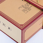 SGS Embossing Book Shaped Ivory Paper Magnetic Closure Gift Boxes