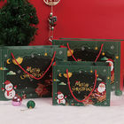 Production of Christmas gift packaging bags and Christmas gift packaging boxes
