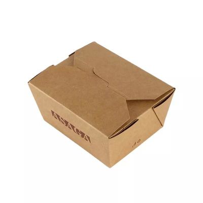 처분할 수 있는 종이상자 매트 박판 Kraft 거품 식품 포장을 나릅니다