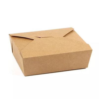 처분할 수 있는 종이상자 매트 박판 Kraft 거품 식품 포장을 나릅니다