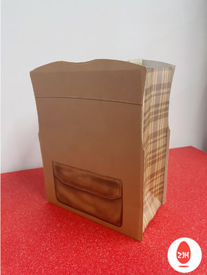 개인화 로고와 함께 검은 Eco 우호적 120gsm 식품 테이크아웃식음식 가방
