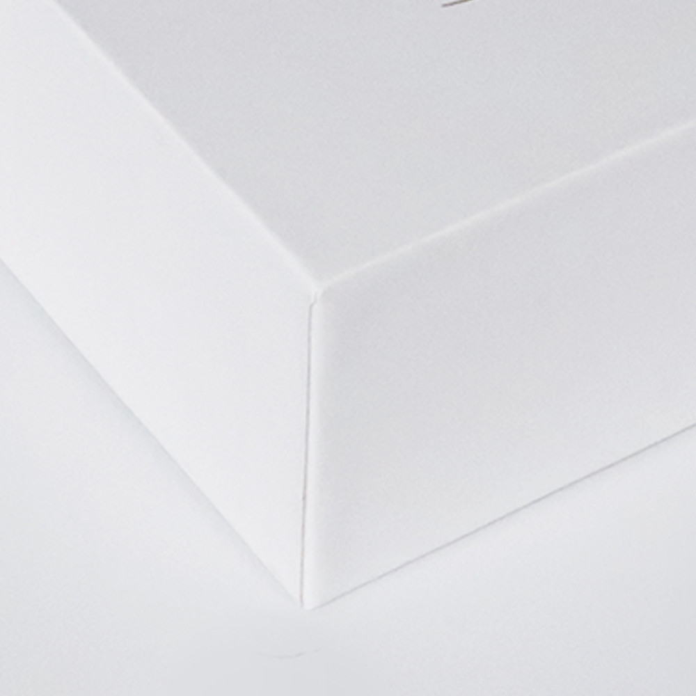 Calendaring Varnishing 10x8x3'' 2mm White Lid And Base Boxes