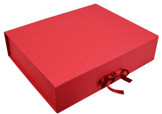 Offset Printing 800g Clamshell Rigid Cardboard Gift Box